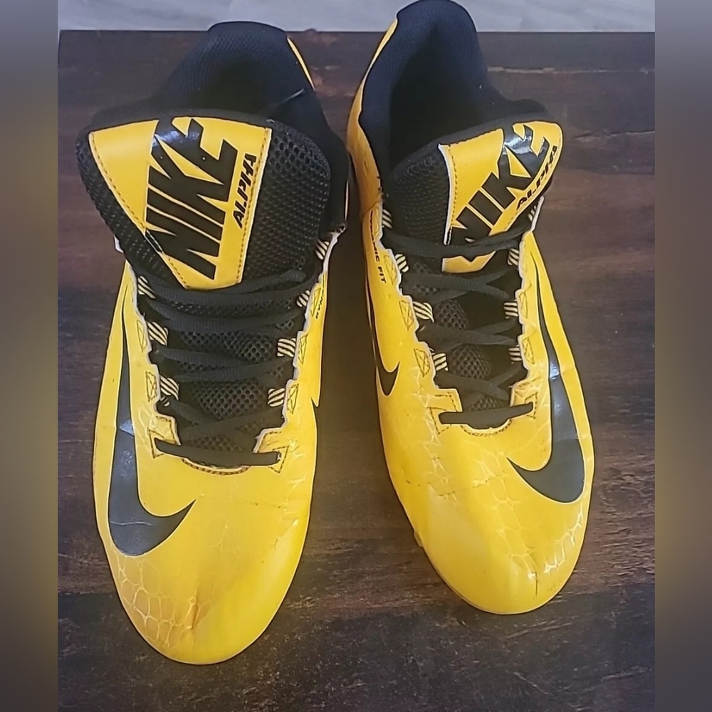 NIKE ALPHA STRIKE 2 TD Men's Football Cleats 725229-700 Size 14